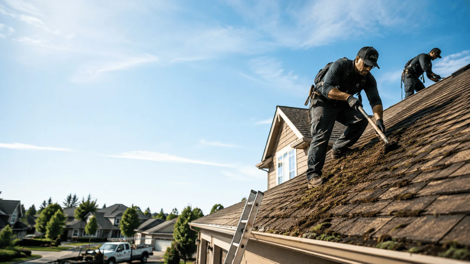 Roof Moss Removal in Bloomer, WI near me